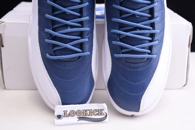 Kicktheory Stone Blue Air 130690-404 Jordan 12 Retro 0818